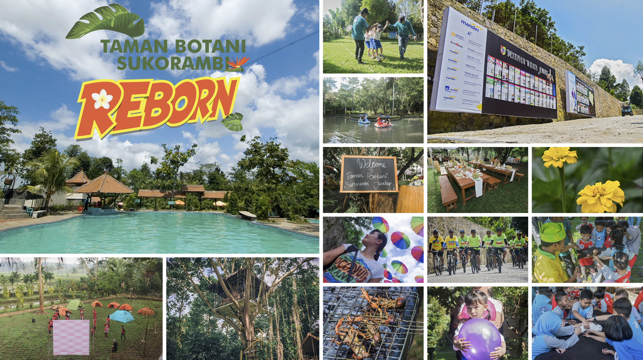 PENGAMATAN. Para peserta Botanical Game mengidentifikasi tanaman di Taman Botani Sukorambi, Sabtu (12/11). Taman Botani Sukorambi Reborn